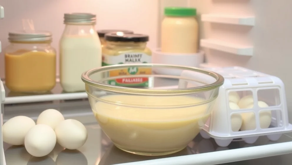 Hur länge kan pannkakssmet stå i kylen