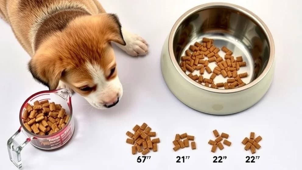 Hur mycket mat ska en valp ha varje dag