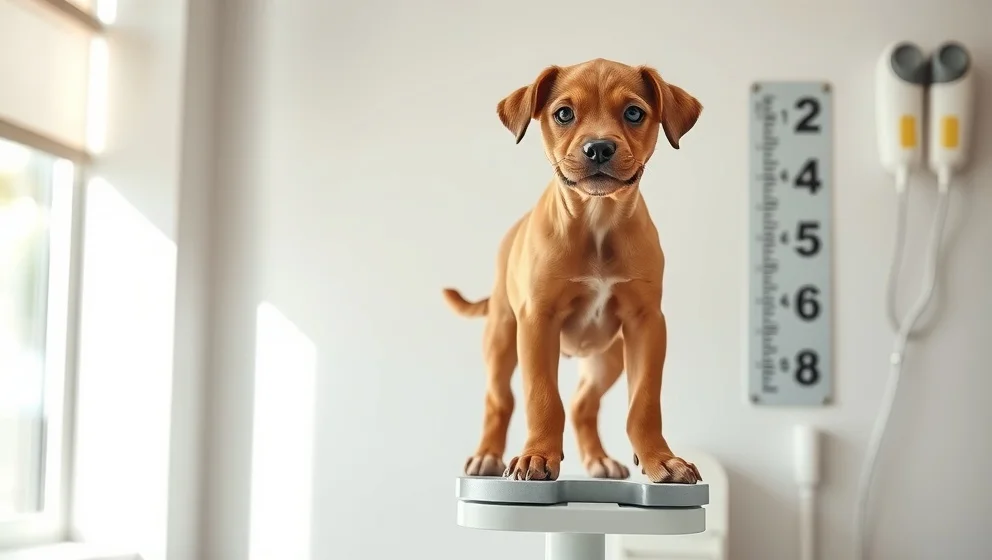 Hur mycket ska en valp gå upp i vikt per vecka