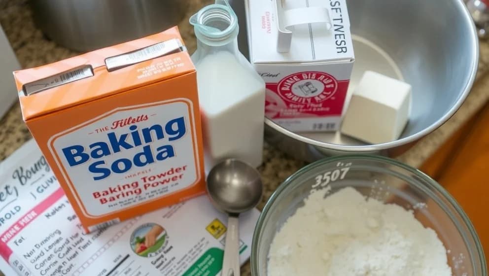 Kan man använda bikarbonat istället för bakpulver