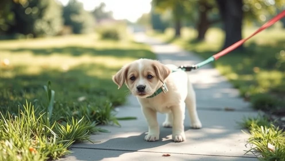 När kan man börja ta med valpen ut