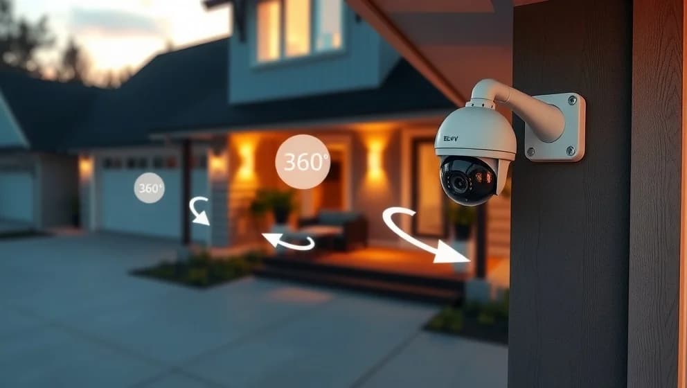 Smart 1080p WiFi kamera 360° som faktiskt fungerar