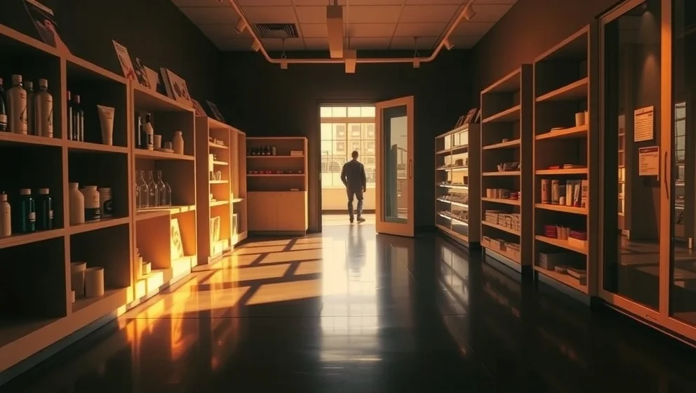 Vi gick in i en affär och det hände något konstigt